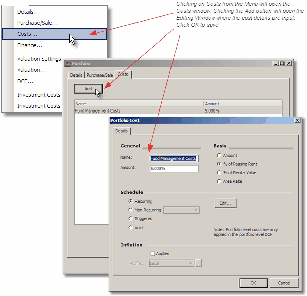 MenuPortfolioCosts