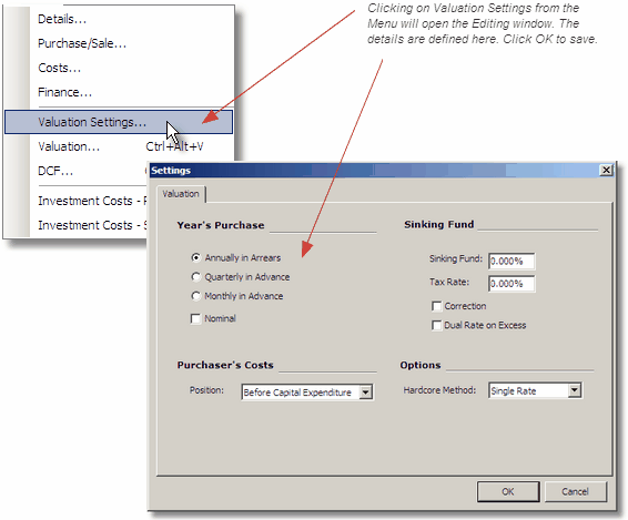 MenuPortfolioValSettings